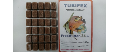 Tubifex blister 100gr Congelées Aquariophilie