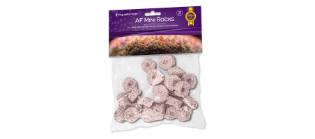 AF Mini Rocks, blanc, rose, noir 24pces