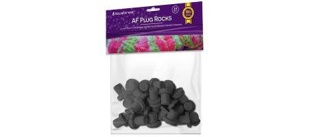 AF Plug Rocks blanc, rose, noir 24pces