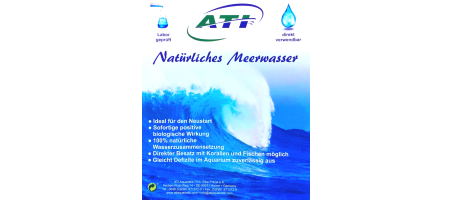 ATI Sel liquide eau de mer naturelle 20L