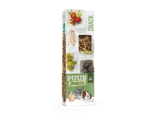 Puur Sticks poire+dattes, 2pcs. 180g.