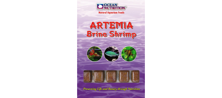 Artemia en blister 100gr Ocean Nutrition Congelées Aquariophilie