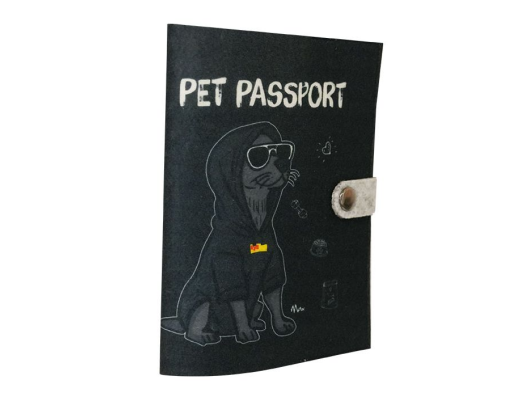 kyli étui p. carnet de vaccination chien