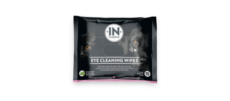 Lingettes nettoyantes pour les yeux produit de soin pour chiens et chats In​-​Fluence