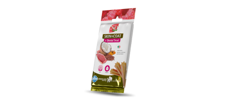 Offre farmina Friandise dentaire Med / Max  Canard Skin & Coat 60gr Farmina N&D Quinoa