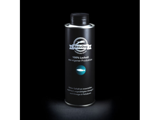 AktivDog Huile de saumon suisse