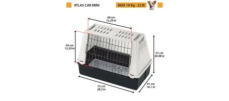 Ferplast Atlas Car Mini 72x41x H51cm