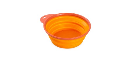 Gamelle de voyage pour chien Travel Bowl orange – M (1L) Freezack