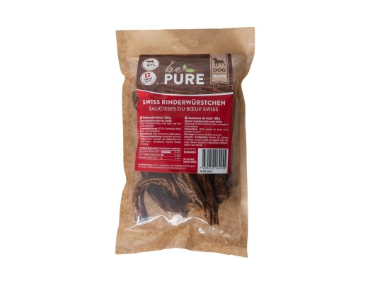 Saucisse de Boeuf pour chiens (180g) bePure