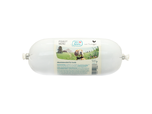 Saucisse 500g Menu poulet aux pommes de terre Swiss Natural