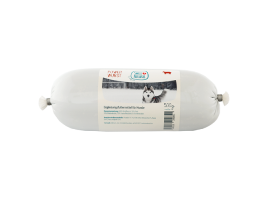 Terrine saucisse puissante 500g Swiss Natural