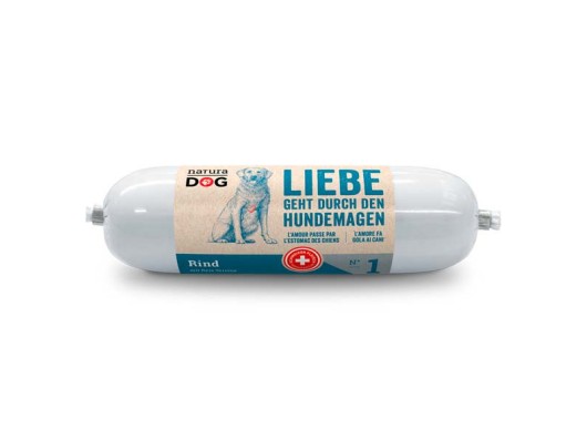 Terrine de boeuf au riz NaturaDog