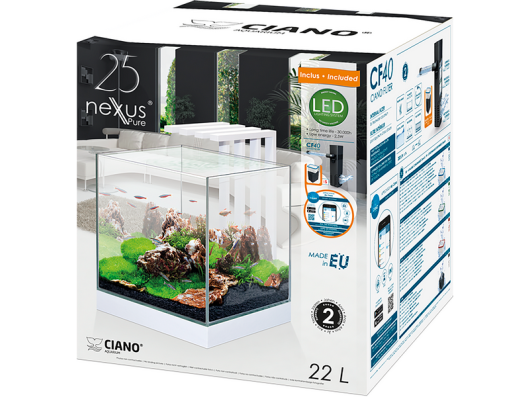 Nexus® Pure 25 LED CF 40 Ciano