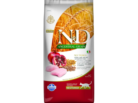 Fel Adult Neutered Poulet Farmina ND Ancestral Grain