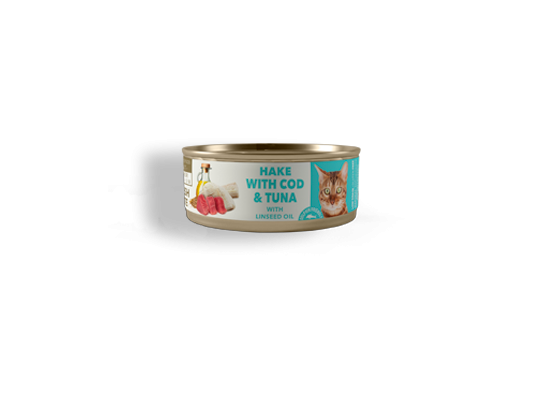 Sterilized Hake Cod & Tuna...