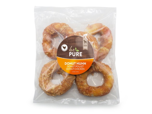 Donut au poulet pour chiens bePure