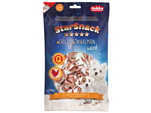 Chicken 'n Salmon Mini Nobby