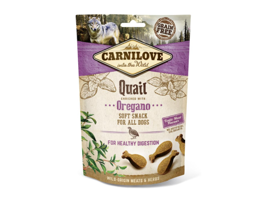 Can Soft Snack caille à l'origan 200g Carnilove