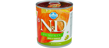 Can humide Adult Canard Farmina N&D Grain Free Pumpkin