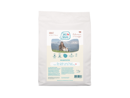 Swiss Natural Soft ADULTE Porc & Pomme de terre / Schwein & Kartoffel