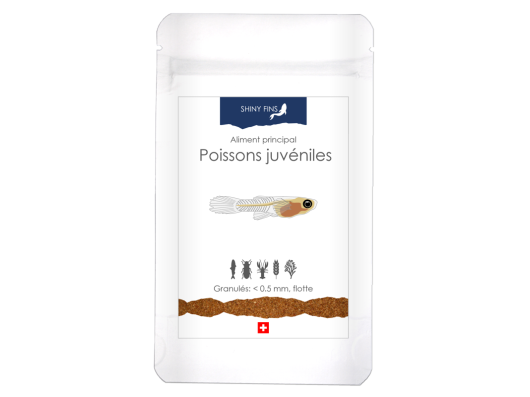 Shiny Fins - poissons juvéniles