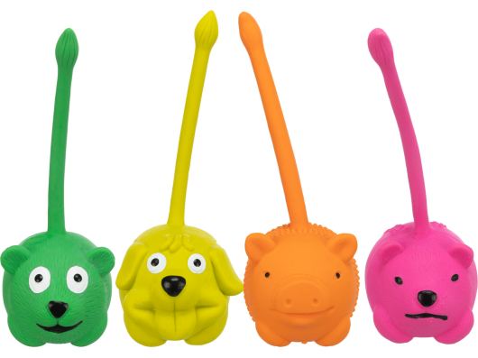 Animal balle de jeu, en latex, ø6cm div couleur Trixie