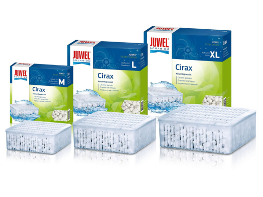 Masses filtrantes en céramique poreuse Juwel