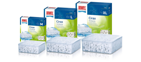 Masses filtrantes en céramique poreuse Juwel