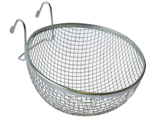 Nid en métal pour canaris Ø 12 cm