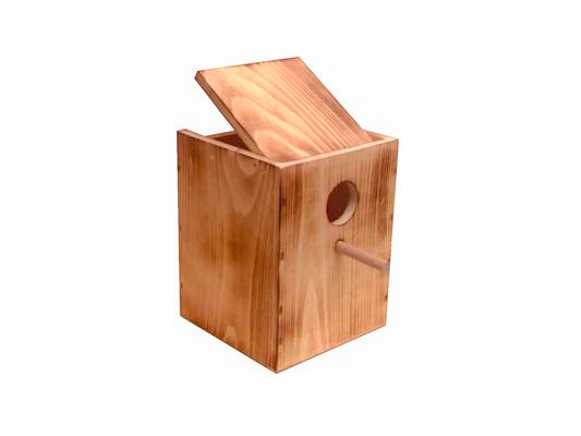 Nichoir pour inséparables