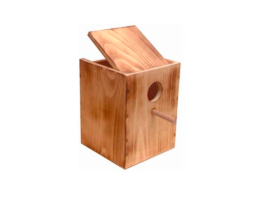 Nichoir pour inséparables