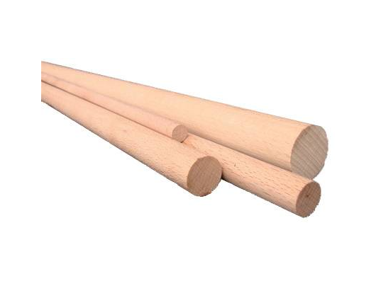 Perchoirs en bois rond, hêtre