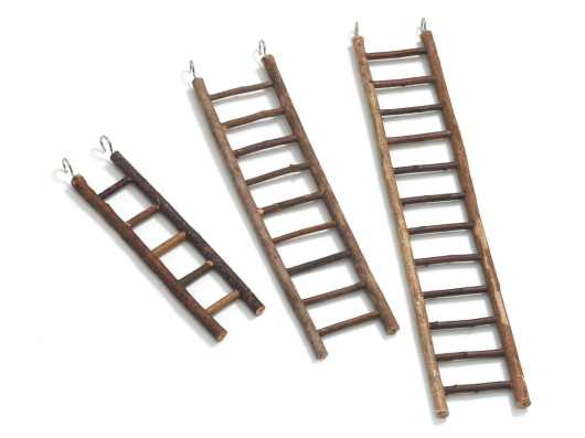 Echelles pour perruches en bois naturel Swisspet