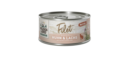 Fel Adult Filet Poulet + Saumon Wildes Land