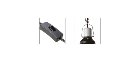 Exo Terra Lampe à réflecteur Light Dome