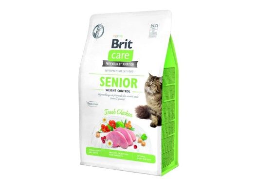 FEL SENIOR WEIGHT CONTROL POULET BRIT CARE