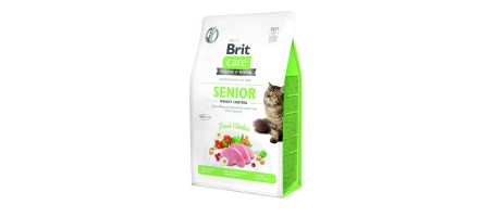 FEL SENIOR WEIGHT CONTROL POULET BRIT CARE