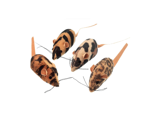 Souris léopard jouet pour chat Swisspet 1pce