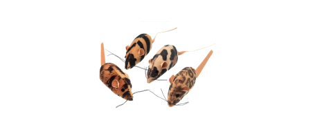Souris léopard jouet pour chat Swisspet 1pce