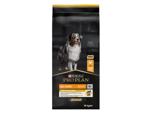 DOG All Size Adulte Light Sterilised Poulet PRO PLAN
