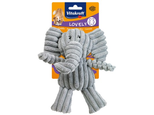 Peluche éléphant pour chien...