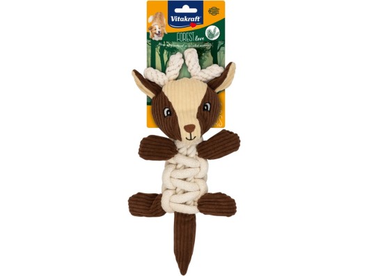 Peluche Chevreuil noué, Forest Love pour chien