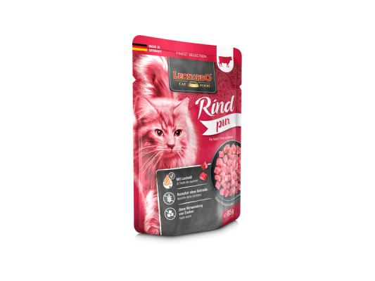 SACHETS LEONARDO 85 G BOEUF