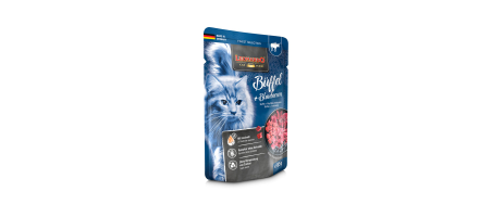 SACHETS LEONARDO BUFFLE ET MYRTILLES 85 G