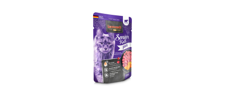 SACHET LEONARDO 85 G SENIOR PUR VEAU