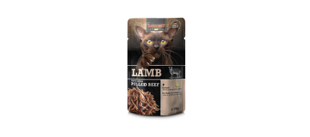 SACHETS LEONARDO 70 G AGNEAU EXTRA PULLED BEEF