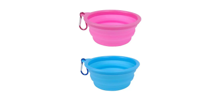 Bol pliable de voyage pour chien / chat Wouapy