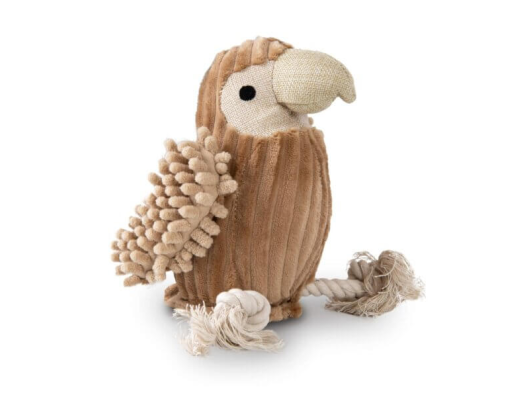 Jouet peluche pour chiens Scraggy Soft Bird (14cm) Freezack 