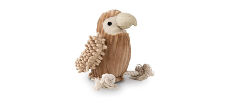 Jouet peluche pour chiens Scraggy Soft Bird (14cm) Freezack 
