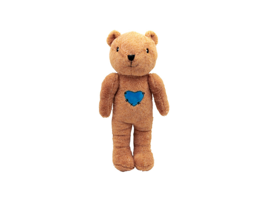 OURS EN PELUCHE "HUGO" AVEC COUINEUR